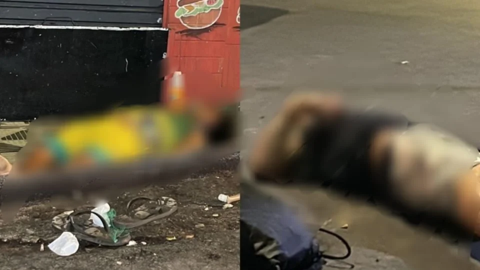 Dupla é assassinada a tiros no centro da cidade