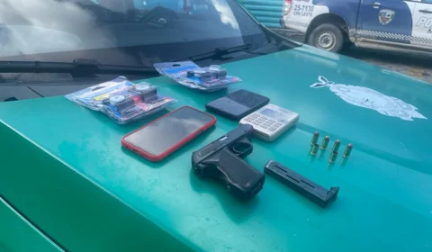 Suposto assaltante é baleado na axila durante confronto com policiais