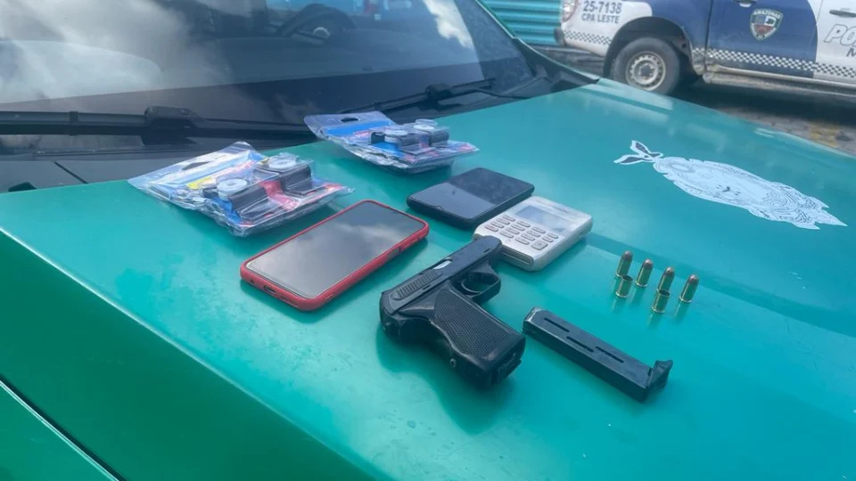 Suposto assaltante é baleado na axila durante confronto com policiais