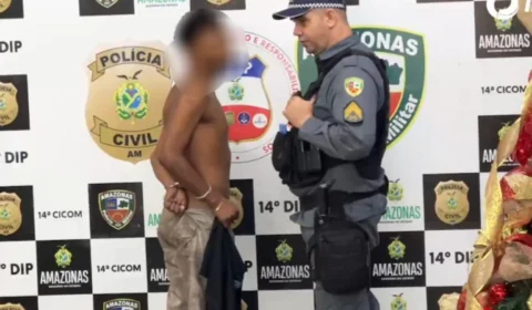 Homem é preso após ser linchado pela população por roubar