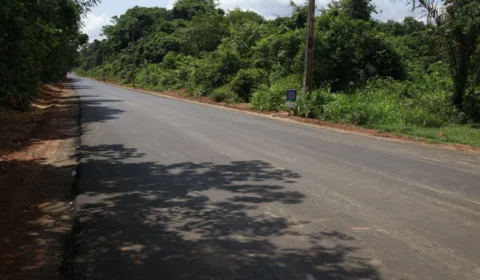 ‘Não foi só uma promessa, está sendo cumprido’, comemora morador com avanço da pavimentação do Ramal Nova Esperança