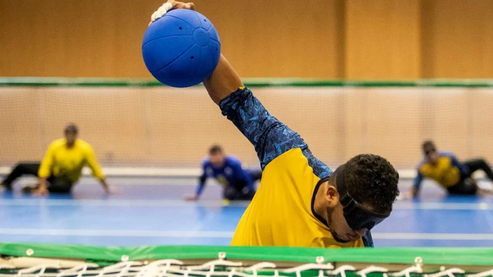 Seleção masculina mantém 100% de aproveitamento no Mundial de goalball