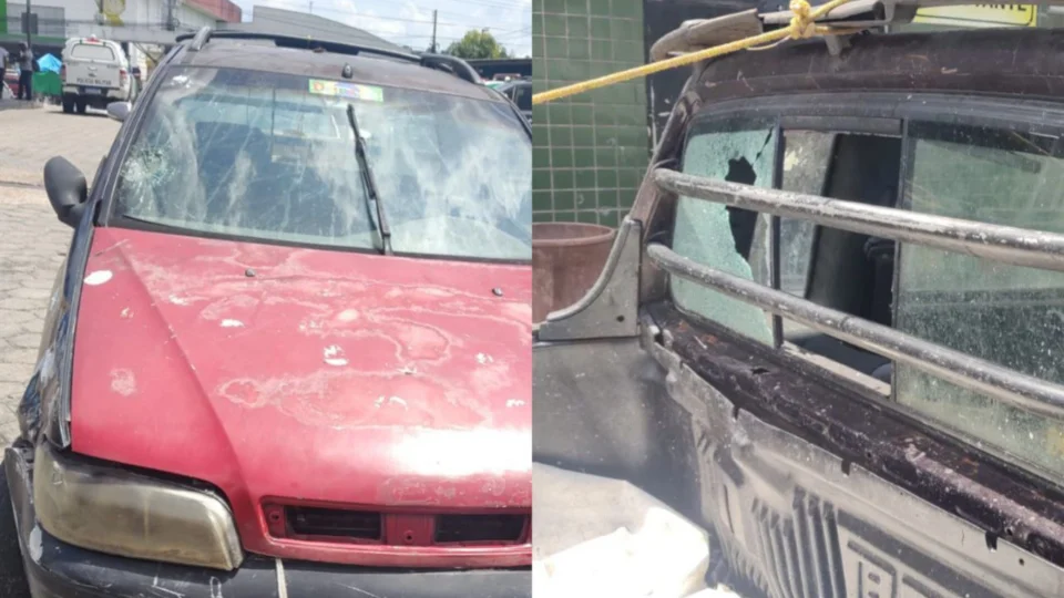 VÍDEO: Peixeiro é alvejado em frente à Feira do Produtor