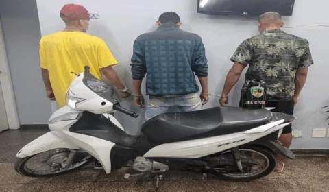 Trio é preso por receptação na zona Leste de Manaus