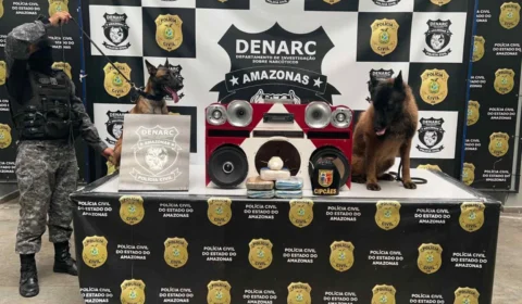 Cargas de maconha e cocaína são encontradas em caixa de som no Porto de Manaus
