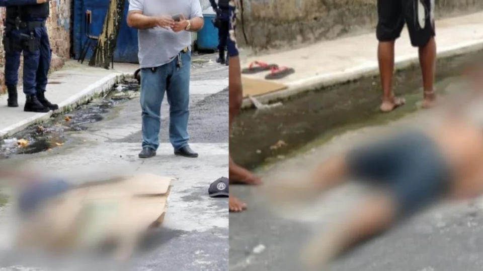Homem é executado a tiros e outro fica ferido no Centro de Manaus