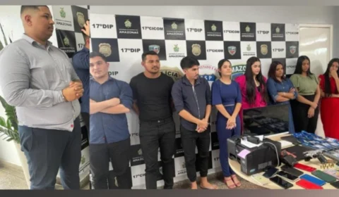 Quadrilha que aplicava golpes com vendas de imóveis é presa em Manaus