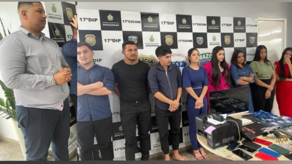 Quadrilha que aplicava golpes com vendas de imóveis é presa em Manaus
