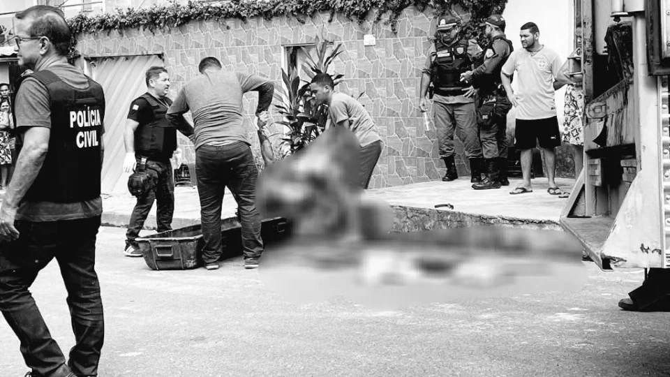 Homem é violentamente executado na zona Norte de Manaus