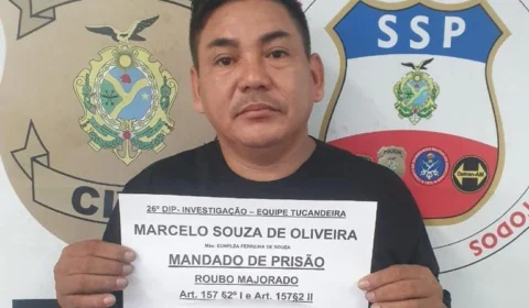 Homem condenado por roubo é preso pela Polícia Civil em Manaus