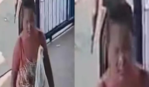 VÍDEO: polícia procura mulher que furtou celular de unidade de saúde em Manaus