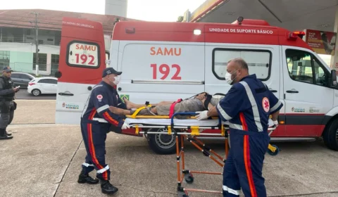 Homem espancado sai de mata e agoniza em posto de combustíveis