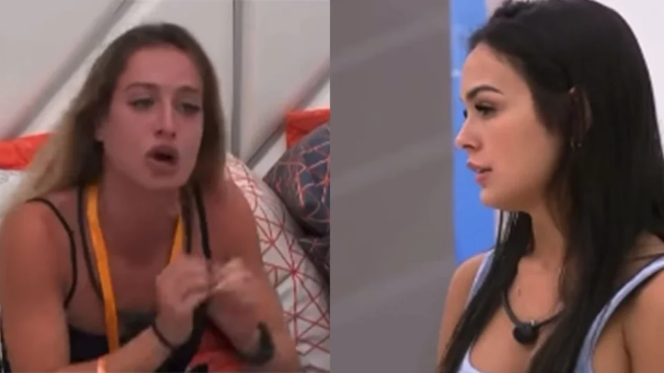 Vídeo: Griphao e Larissa brigam feio no quarto do líder