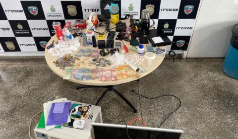 Trio é preso enquanto vendia drogas na zona Oeste de Manaus 