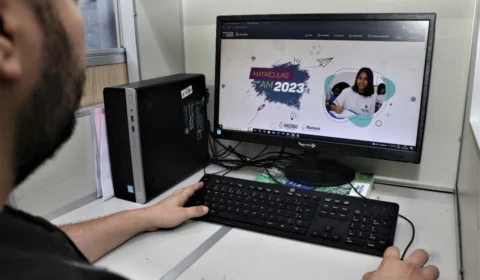 Site de matrículas para rede pública registra mais de 44 mil reservas de vagas de novos nas primeiras 10h desta sexta-feira