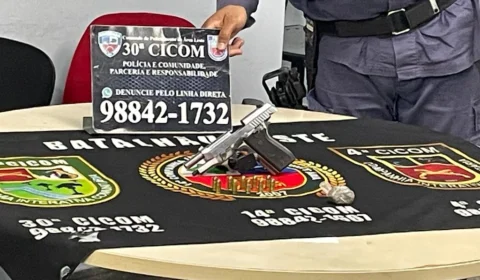 Homem é preso com pistola no bairro Jorge Teixeira