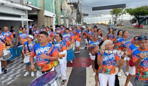 Em Manaus, bailarinos e Auzier do Samba participam de ensaio da Banda do Boulevard deste sábado