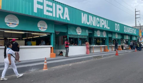 Feira Municipal do Quarentão é totalmente reformada e entregue para a população do bairro Compensa
