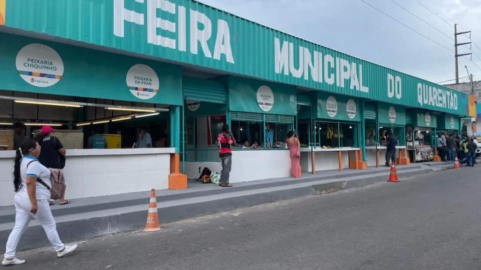 Feira Municipal do Quarentão é totalmente reformada e entregue para a população do bairro Compensa