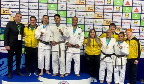 Judô paralímpico estreia no Grand Prix de Almada com cinco pódios