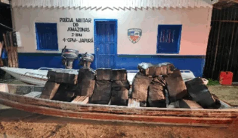 Trio é preso com mais 400 quilos de entorpecentes no Rio Japurá