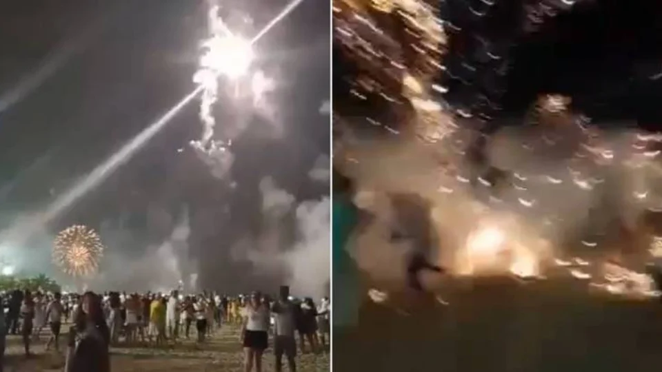 Mulher fica com rojão preso em roupa e morre durante Revéillon; veja vídeo