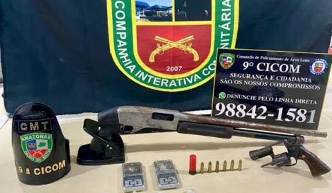 Vulgo “Pesadelo” é preso na zona Leste por envolvimento em ataque a viatura da PC