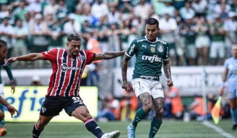 Palmeiras e São Paulo empatam em clássico pelo Paulistão