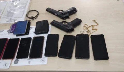 Criminosos são presos após realizarem arrastão na zona Norte de Manaus