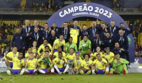 Brasil volta a conquistar Sul-Americano sub-20 após intervalo de 12 anos