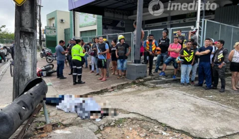 Motorista de App por moto morre após acidente na Cidade Nova