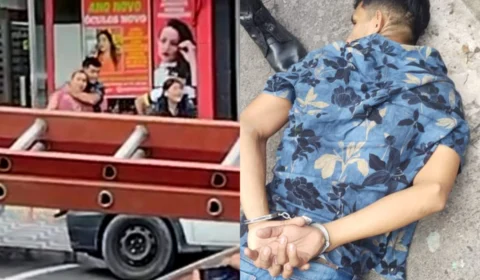 Vídeo de criminosos fazendo reféns em loja no Centro de Manaus circula nas redes sociais