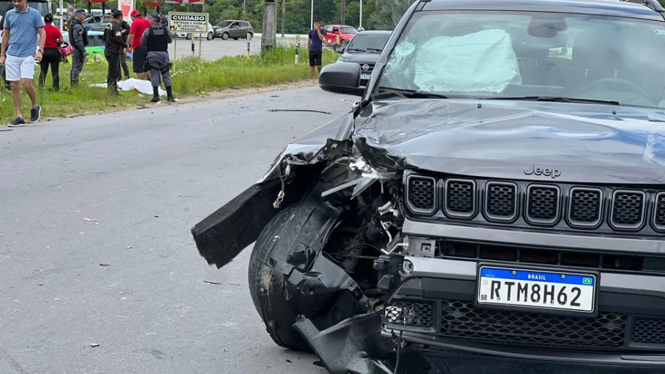 Funcionária de posto de gasolina morre em grave acidente no Distrito Industrial II