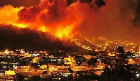 Incêndios florestais mata 13 pessoas no Chile