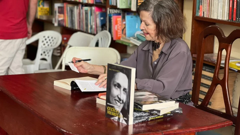 Ida Vicenzia mostra faces de Cecília Meireles em livro que será lançado neste sábado
