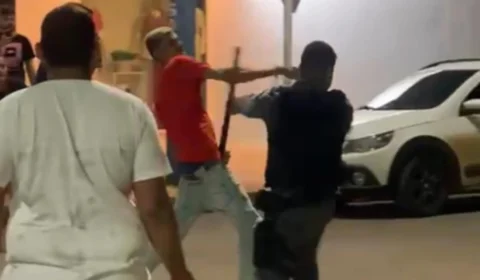 VÍDEO: PM atira e mata homem durante abordagem por perturbação de sossego, no Mato Grosso
