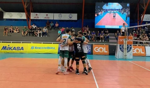 Manaus Vôlei/TecToy perde terceira rodada da Superliga B, mas conquista ponto fora de casa