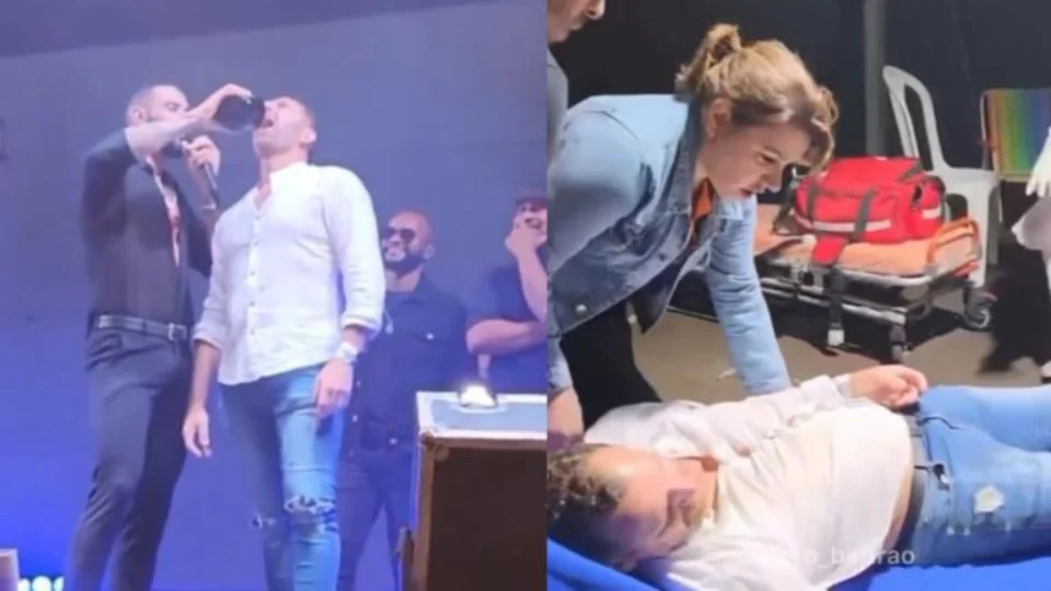 Fã passa mal após beber em show com Gustavo Lima