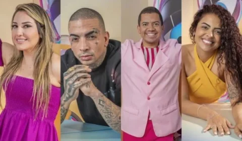 Amanda, Bruno, Guimê e Paula se enfrentam no 4º paredão