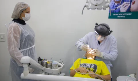Unidade Móvel de Saúde atende moradores do bairro Cidade Nova