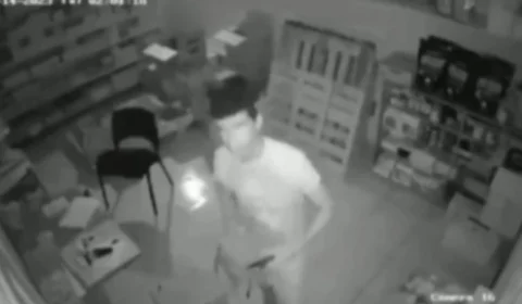 Ladrão excitado é preso em Caracaraí