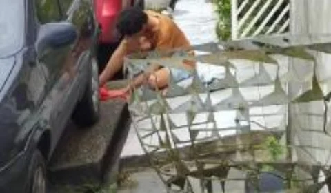 Vendedor ambulante leva tiro no pescoço após reagir assalto