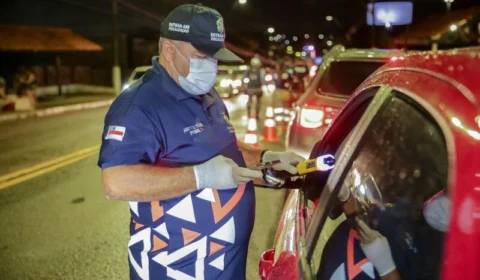 Detran-AM realiza megafiscalização e reforça operações até a Quarta-Feira de Cinzas