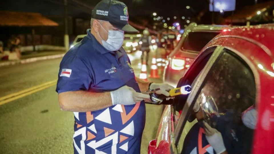 Detran-AM realiza megafiscalização e reforça operações até a Quarta-Feira de Cinzas