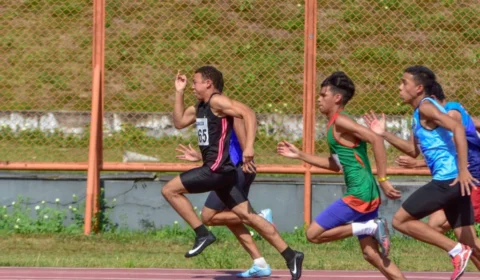 Vila Olímpica é sede do Campeonato Amazonense Caixa de Atletismo Sub-20