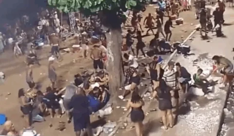 VÍDEO: tiroteio deixa mortos e feridos em bloco de Carnaval