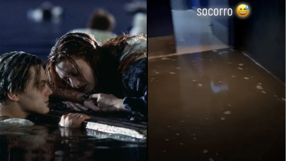 VÍDEO: cinema alaga durante filme Titanic: “Me senti um dos violinistas”