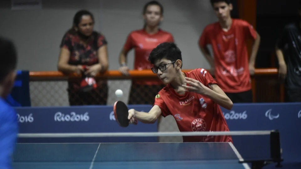 <em>Vila Olímpica é sede de Campeonato Nacional de Tênis de Mesa</em>