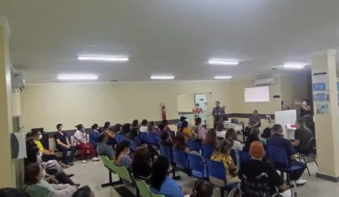 <em>Saúde Mental: Policlínica Codajás realiza palestra para usuários do SUS e servidores do CER IV</em>