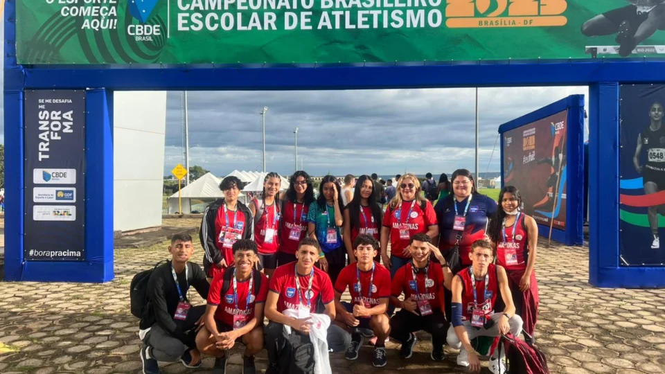 <em>Alunos da rede pública estadual participam do Campeonato Brasileiro Escolar de Atletismo</em>